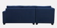 Bingo Fabric RHS Sectional Sofa ( 2+ Lounger ) In Cool Cobalt Colour