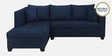 Bingo Fabric RHS Sectional Sofa ( 2+ Lounger ) In Cool Cobalt Colour