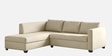 Bingo Fabric RHS Sectional Sofa (2+ Lounger) In Creamy Cashmere Colour