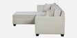 Bingo Fabric RHS Sectional Sofa (2+ Lounger) In Creamy Cashmere Colour