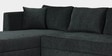 Bingo Fabric RHS Sectional Sofa (2+ Lounger) In Grey Colour Bingo Fabric RHS Sectional Sofa (2+ Lounger) In Grey Colour