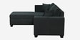 Bingo Fabric RHS Sectional Sofa (2+ Lounger) In Grey Colour Bingo Fabric RHS Sectional Sofa (2+ Lounger) In Grey Colour