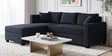 Bingo Fabric RHS Sectional Sofa (2+ Lounger) In Grey Colour Bingo Fabric RHS Sectional Sofa (2+ Lounger) In Grey Colour