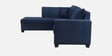 Bingo Fabric RHS Sectional Sofa (3+ Lounger) In Cool Cobalt Colour