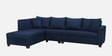 Bingo Fabric RHS Sectional Sofa (3+ Lounger) In Cool Cobalt Colour