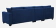 Bingo Fabric RHS Sectional Sofa (3+ Lounger) In Cool Cobalt Colour