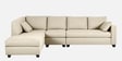 Bingo Fabric RHS Sectional Sofa (3+ Lounger) In Creamy Cashmere Colour