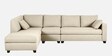 Bingo Fabric RHS Sectional Sofa (3+ Lounger) In Creamy Cashmere Colour Bingo Fabric RHS Sectional Sofa (3+ Lounger) In Creamy Cashmere Colour