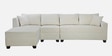 Bingo Fabric RHS Sectional Sofa (3+ Lounger) In Creamy Cashmere Colour
