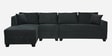 Bingo Fabric RHS Sectional Sofa (3+ Lounger) In Grey Colour Bingo Fabric RHS Sectional Sofa (3+ Lounger) In Grey Colour