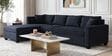 Bingo Fabric RHS Sectional Sofa (3+ Lounger) In Grey Colour Bingo Fabric RHS Sectional Sofa (3+ Lounger) In Grey Colour