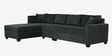 Bingo Fabric RHS Sectional Sofa (3+ Lounger) In Grey Colour