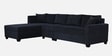 Bingo Fabric RHS Sectional Sofa (3+ Lounger) In Grey Colour Bingo Fabric RHS Sectional Sofa (3+ Lounger) In Grey Colour