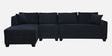 Bingo Fabric RHS Sectional Sofa (3+ Lounger) In Grey Colour Bingo Fabric RHS Sectional Sofa (3+ Lounger) In Grey Colour