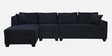 Bingo Fabric RHS Sectional Sofa (3+ Lounger) In Grey Colour Bingo Fabric RHS Sectional Sofa (3+ Lounger) In Grey Colour