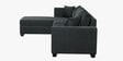 Bingo Fabric RHS Sectional Sofa (3+ Lounger) In Grey Colour