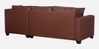 Bingo Leatherette LHS Sectional Sofa (2+ Lounger) In Tan Pu Colour