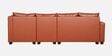 Bingo Leatherette LHS Sectional Sofa (3+ Lounger) In Tan Colour