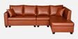 Bingo Leatherette LHS Sectional Sofa (3+ Lounger) In Tan Colour Bingo Leatherette LHS Sectional Sofa (3+ Lounger) In Tan Colour