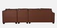 Bingo Leatherette LHS Sectional Sofa (3+ Lounger) In Tan Colour Bingo Leatherette LHS Sectional Sofa (3+ Lounger) In Tan Colour