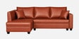 Bingo Leatherette RHS Sectional Sofa (2+ Lounger) In Tan Pu Colour