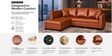 Bingo Leatherette RHS Sectional Sofa (2+ Lounger) In Tan Pu Colour
