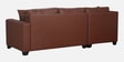 Bingo Leatherette RHS Sectional Sofa (2+ Lounger) In Tan Pu Colour