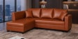 Bingo Leatherette RHS Sectional Sofa (2+ Lounger) In Tan Pu Colour