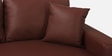 Bingo Leatherette RHS Sectional Sofa (2+ Lounger) In Tan Pu Colour