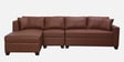 Bingo Leatherette RHS Sectional Sofa (3+ Lounger) In Tan Colour Bingo Leatherette RHS Sectional Sofa (3+ Lounger) In Tan Colour