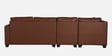 Bingo Leatherette RHS Sectional Sofa (3+ Lounger) In Tan Colour Bingo Leatherette RHS Sectional Sofa (3+ Lounger) In Tan Colour