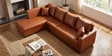 Bingo Leatherette RHS Sectional Sofa (3+ Lounger) In Tan Colour Bingo Leatherette RHS Sectional Sofa (3+ Lounger) In Tan Colour