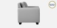 Bingo Velvet 2 Seater Sofa In Grey Colour