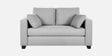 Bingo Velvet 2 Seater Sofa In Grey Colour