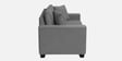 Bingo Velvet 2 Seater Sofa In Grey Colour