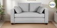 Bingo Velvet 2 Seater Sofa In Grey Colour
