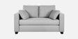 Bingo Velvet 2 Seater Sofa In Grey Colour