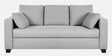 Bingo Velvet 3 Seater Sofa In Grey Colour