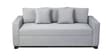 Bingo Velvet 3 Seater Sofa In Grey Colour
