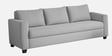 Bingo Velvet 3 Seater Sofa In Grey Colour