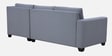 Bingo Velvet LHS Sectional Sofa (2+ Lounger) In Grey Colour Bingo Velvet LHS Sectional Sofa (2+ Lounger) In Grey Colour
