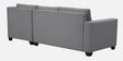 Bingo Velvet LHS Sectional Sofa (2+ Lounger) In Grey Colour Bingo Velvet LHS Sectional Sofa (2+ Lounger) In Grey Colour