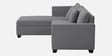 Bingo Velvet RHS RHS Sectional Sofa ( 2+ Lounger ) In Grey Colour Bingo Velvet RHS RHS Sectional Sofa ( 2+ Lounger ) In Grey Colour