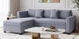 Bingo Velvet RHS RHS Sectional Sofa ( 2+ Lounger ) In Grey Colour Bingo Velvet RHS RHS Sectional Sofa ( 2+ Lounger ) In Grey Colour
