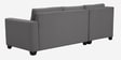 Bingo Velvet RHS Sectional Sofa (2+ Lounger) In Grey Colour Bingo Velvet RHS Sectional Sofa (2+ Lounger) In Grey Colour