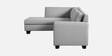 Bingo Velvet RHS Sectional Sofa (3+ Lounger) In Grey Colour