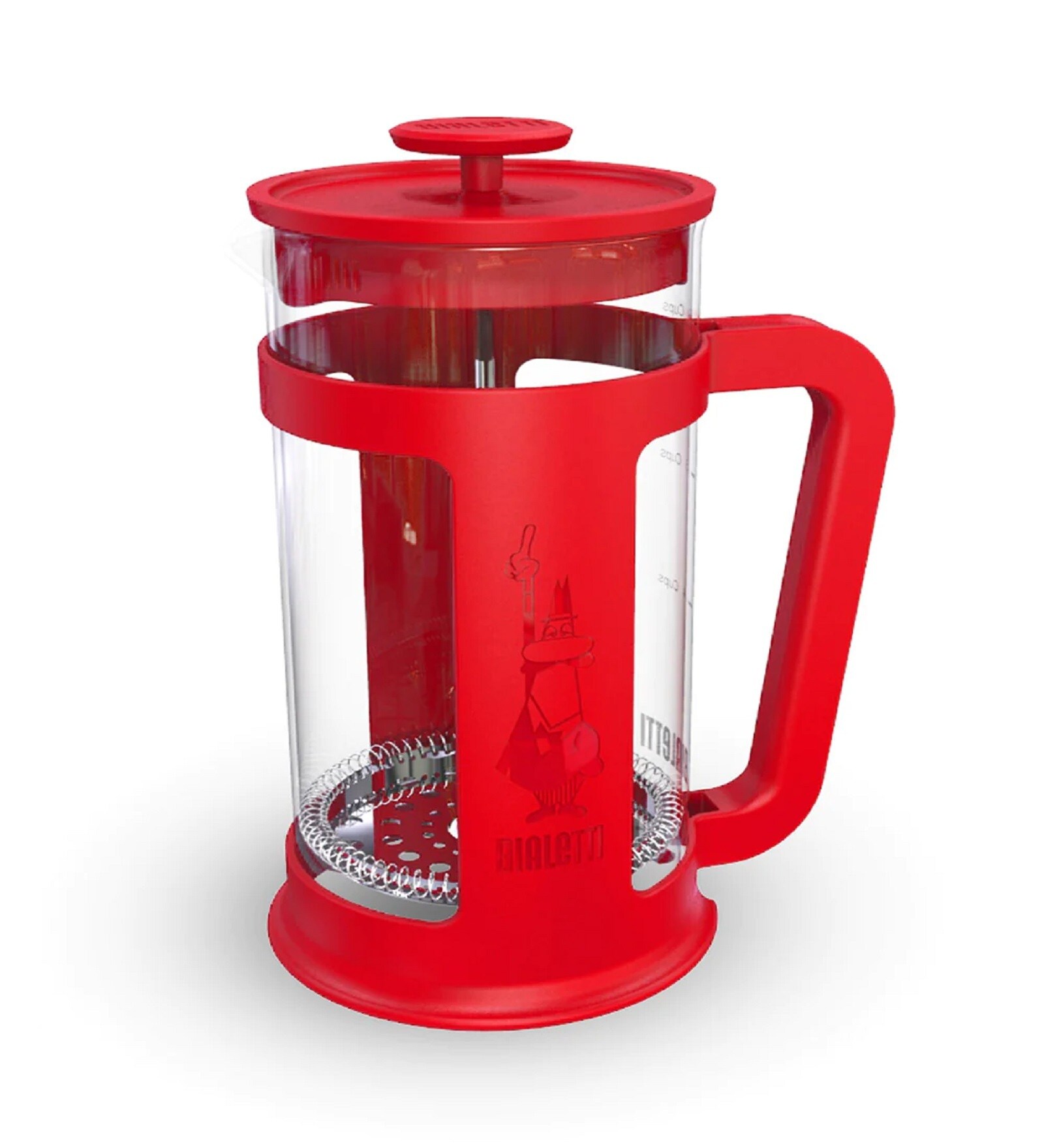 Bialetti Coffee Press Smart Italian Espresso Maker (Red)