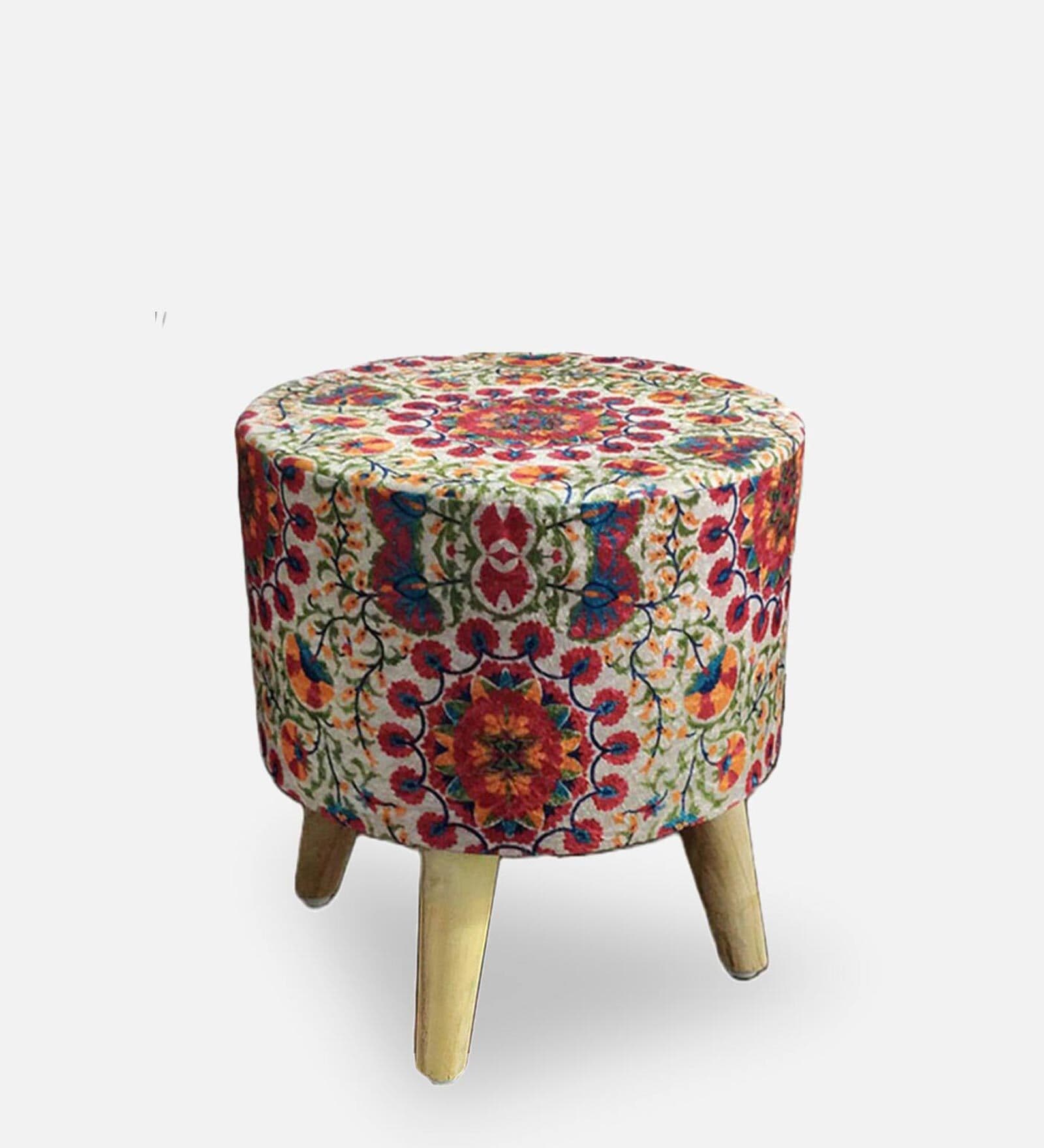 Bigmo Luxury Seating Stool In Multi Colour