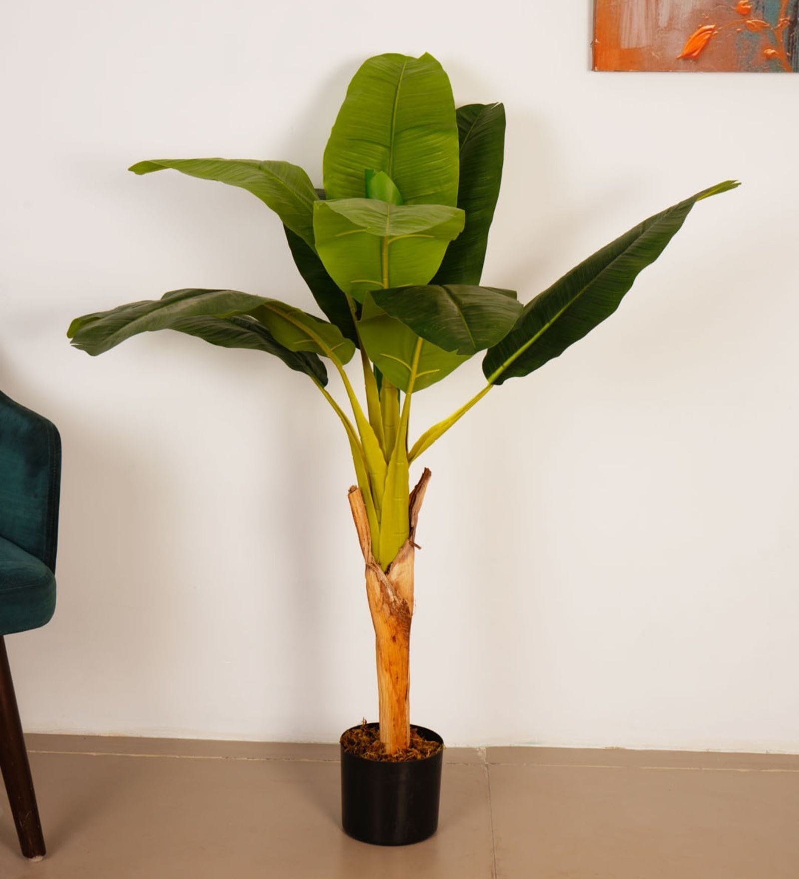 Artificial Bird of Paradise Plant with Pot