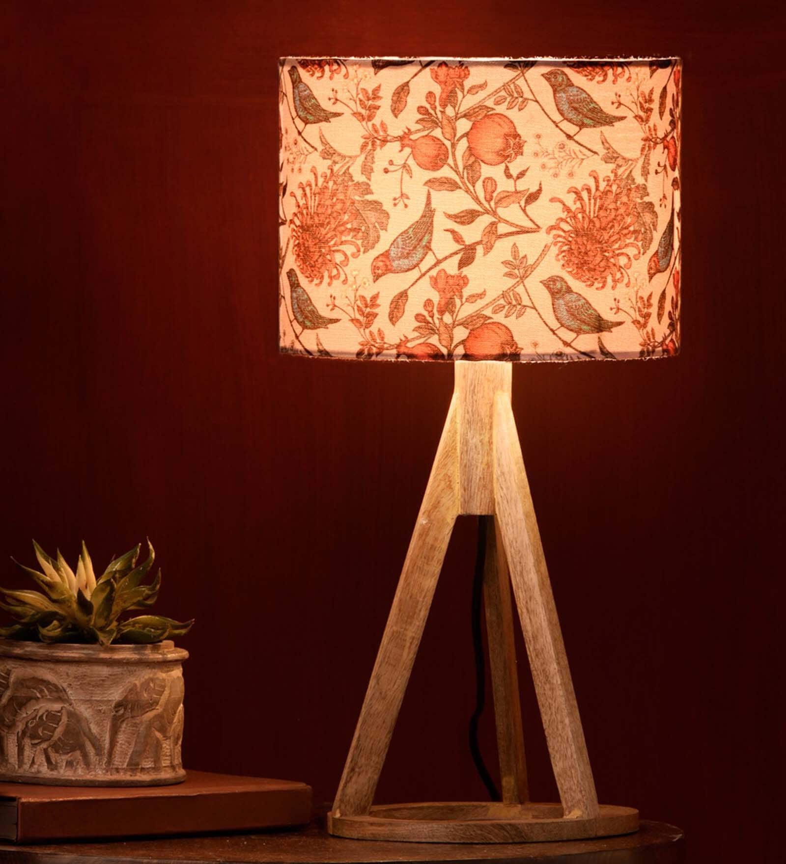 Birdy Trio Wooden Lamp